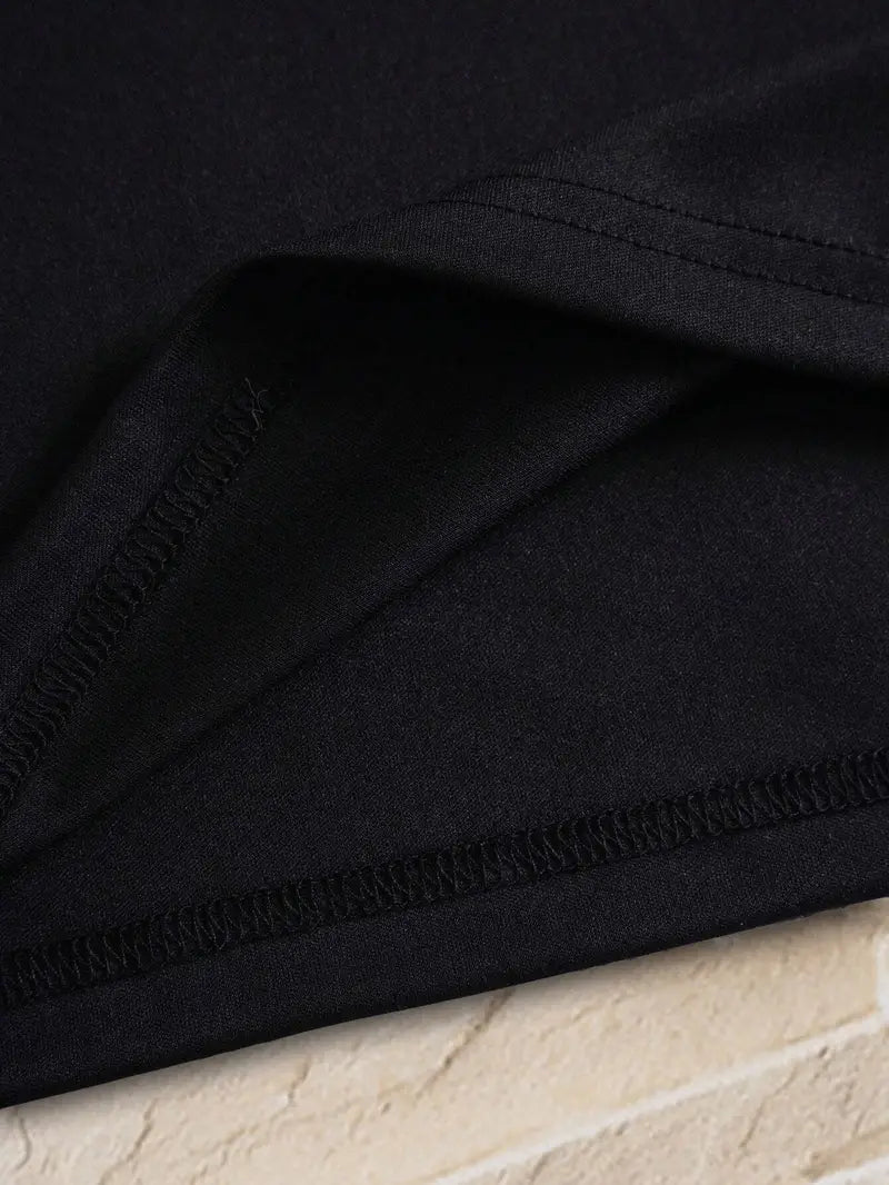 T-shirt à col en V pour homme à coupe près du corps, disponible en plusieurs coloris