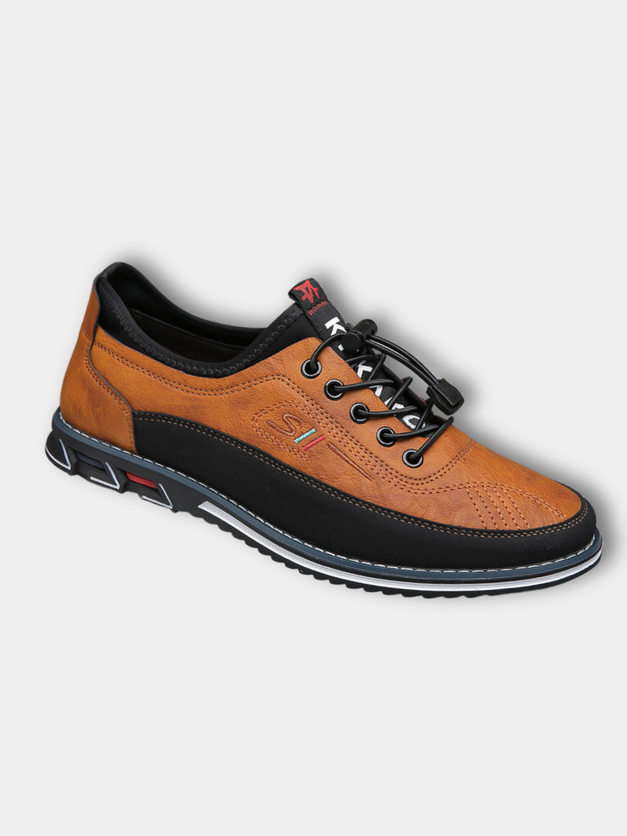 Chaussures Oxford en cuir vegan pour homme, design classique fait main en Italie