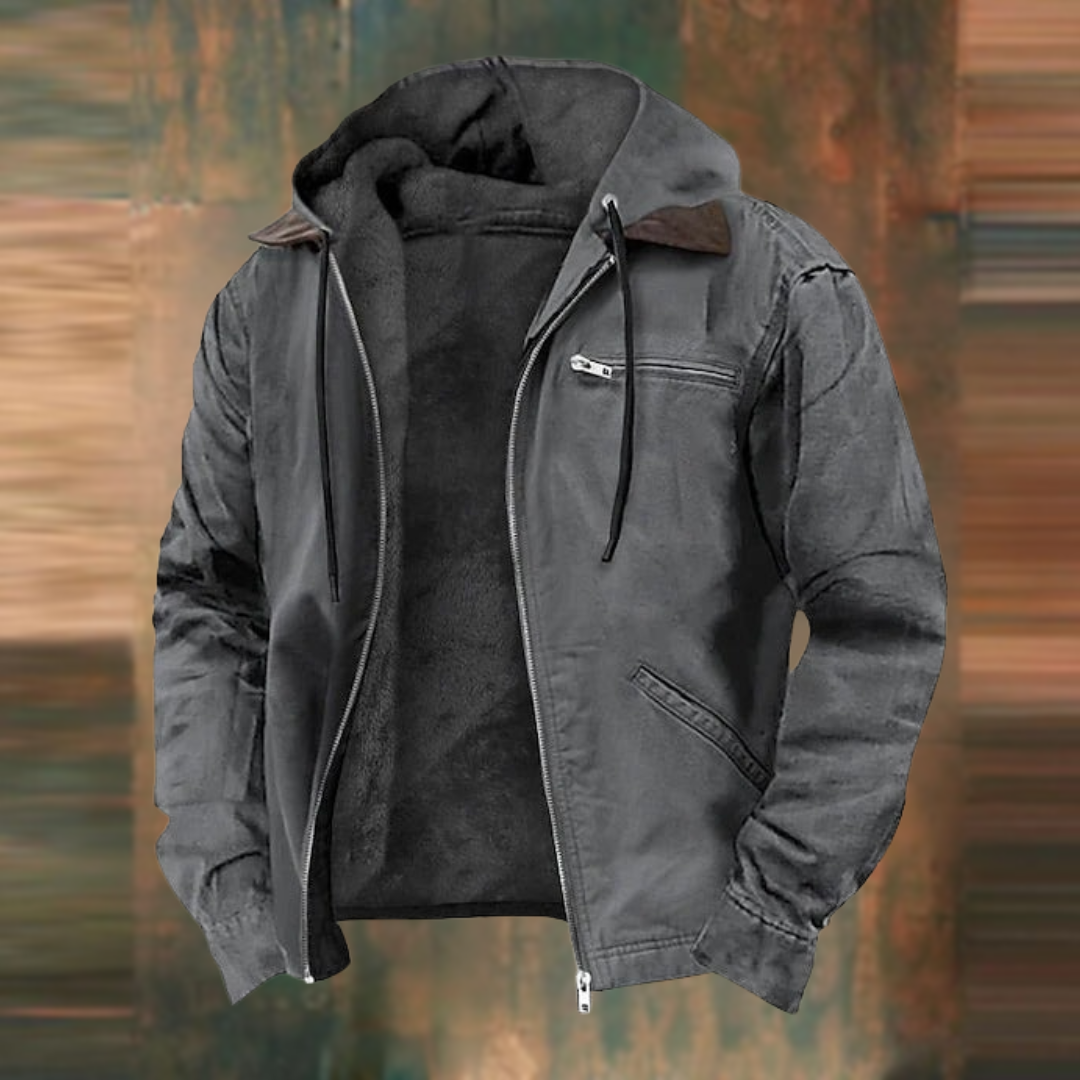 Veste d'automne pour homme à coupe structurée, disponible en plusieurs coloris
