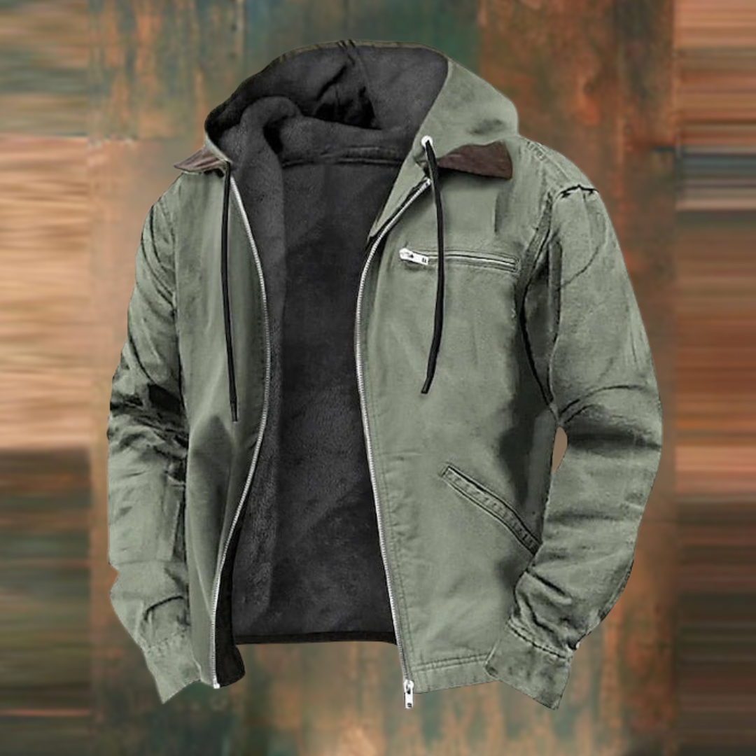 Veste d'automne pour homme à coupe structurée, disponible en plusieurs coloris