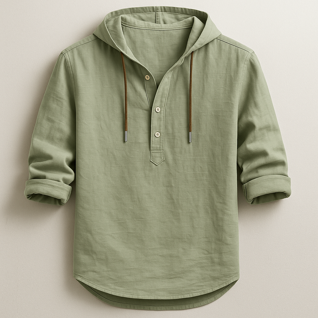 Sweat à capuche pour homme de coupe regular en tissu premium