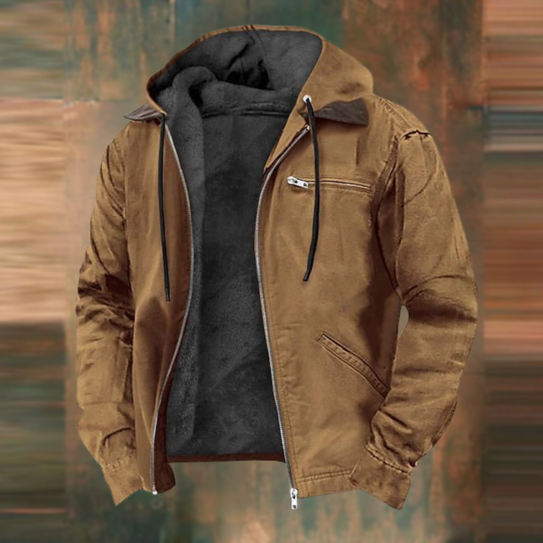 Veste d'automne pour homme à coupe structurée, disponible en plusieurs coloris
