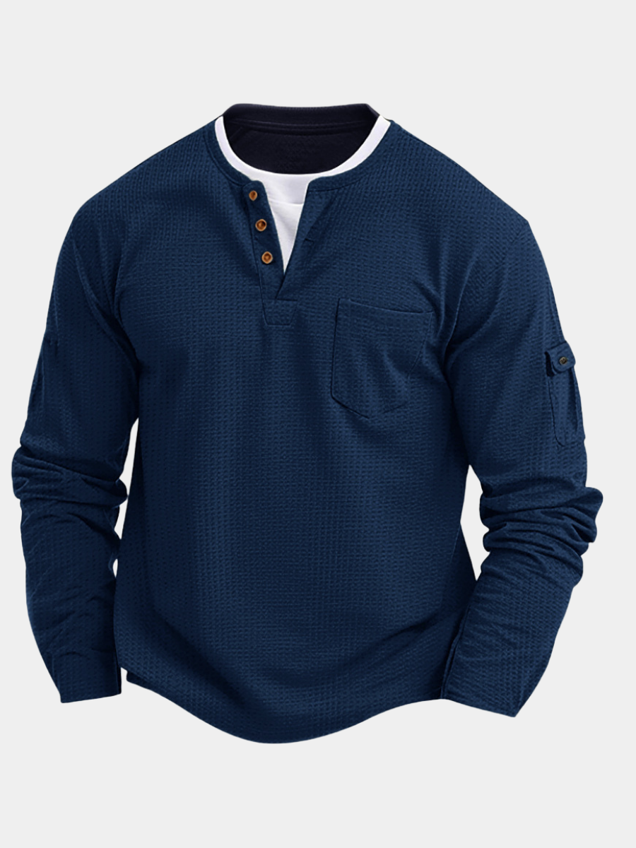 Chemise homme à manches longues en coton, coupe moderne, disponible en plusieurs coloris
