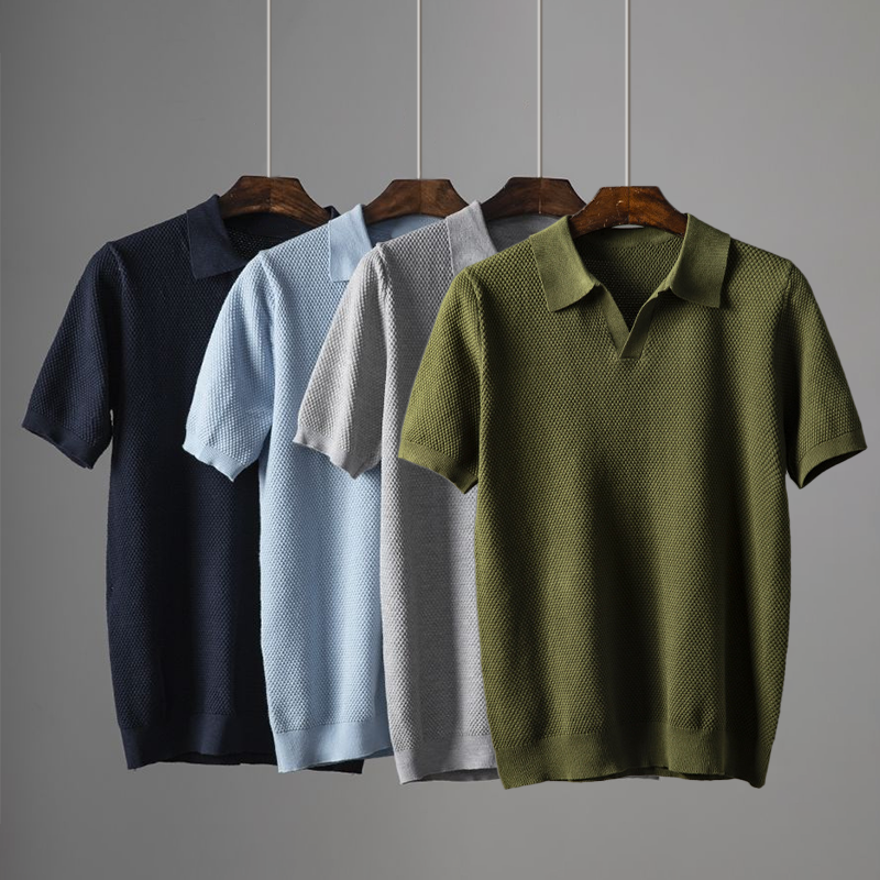Polo en coton pour homme à coupe regular fit, disponible en plusieurs coloris