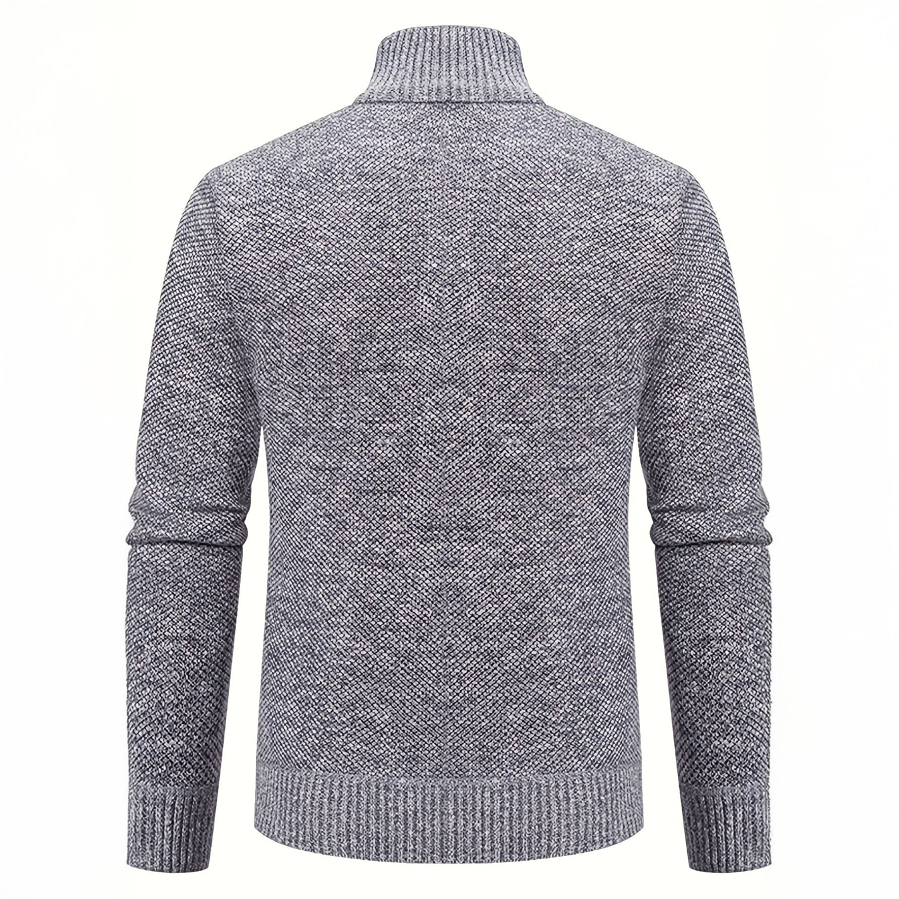 Gilet zippé pour homme en maille structurée, coupe slim fit avec bords en côtes