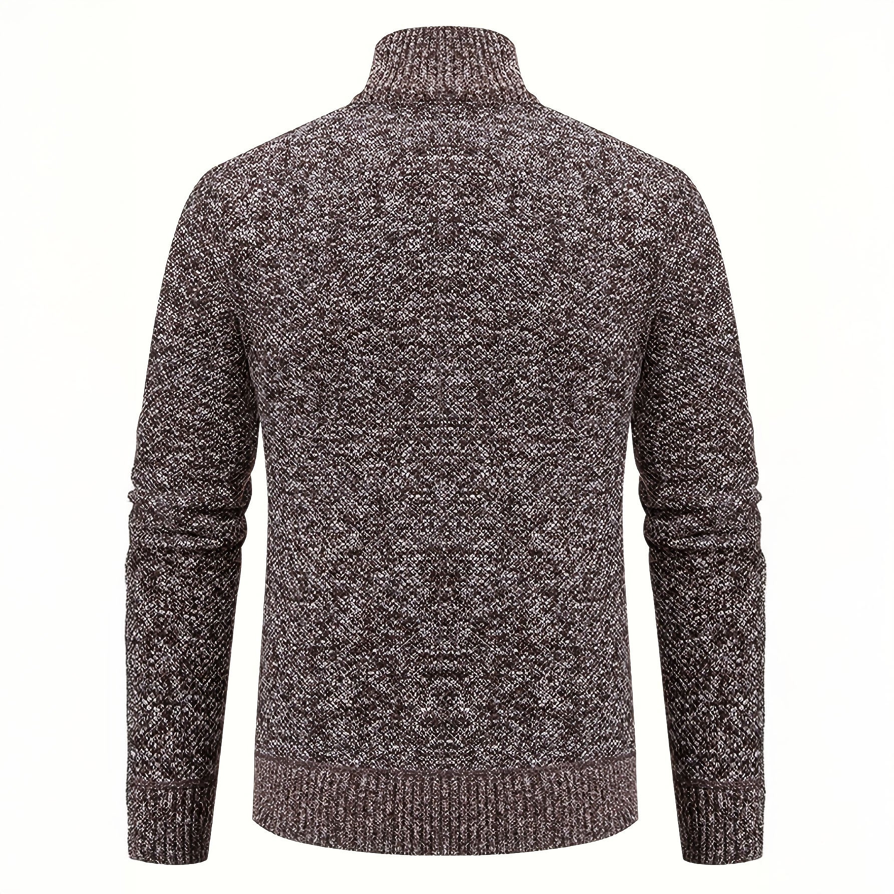 Gilet zippé pour homme en maille structurée, coupe slim fit avec bords en côtes