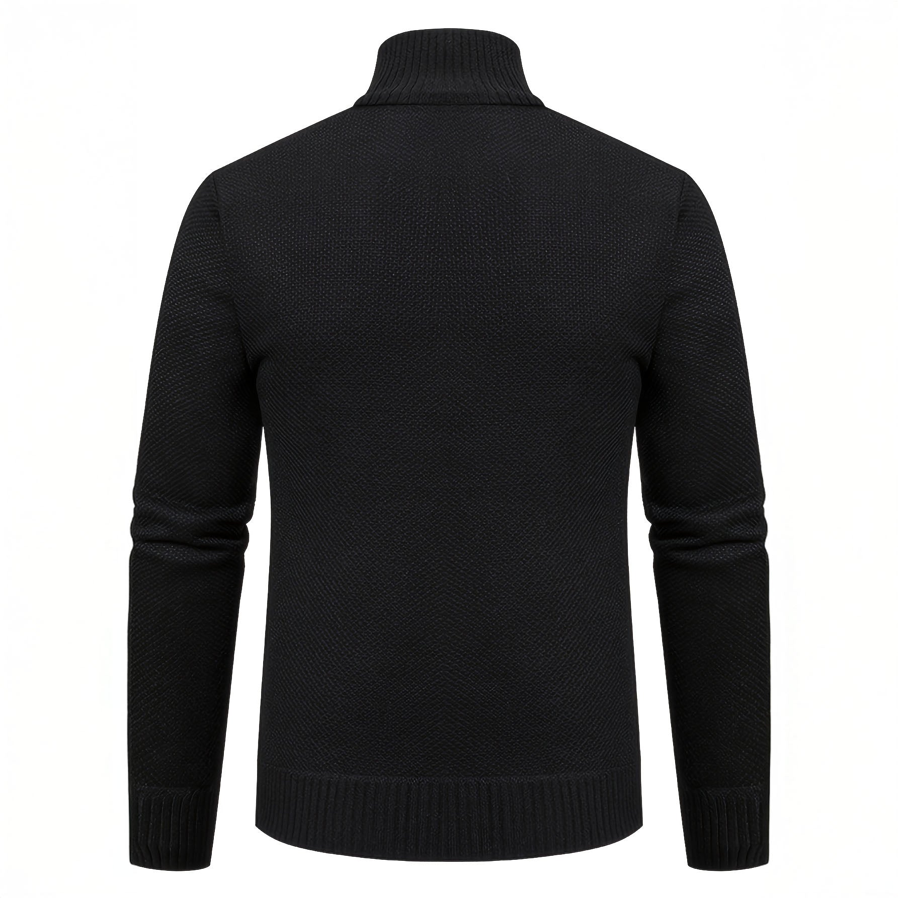 Gilet zippé pour homme en maille structurée, coupe slim fit avec bords en côtes