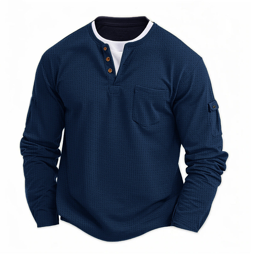 Chemise homme à manches longues en coton, coupe moderne, disponible en plusieurs coloris