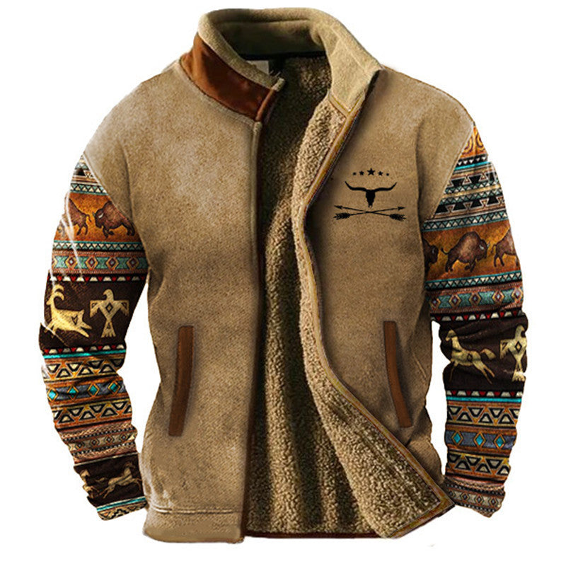 Veste en polaire légère pour homme, coupe décontractée pour un usage quotidien