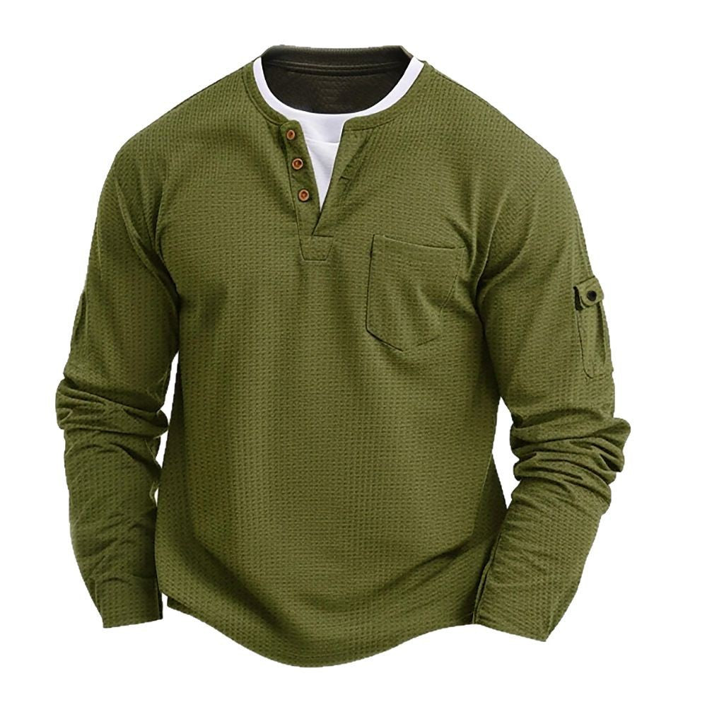 Chemise homme à manches longues en coton, coupe moderne, disponible en plusieurs coloris