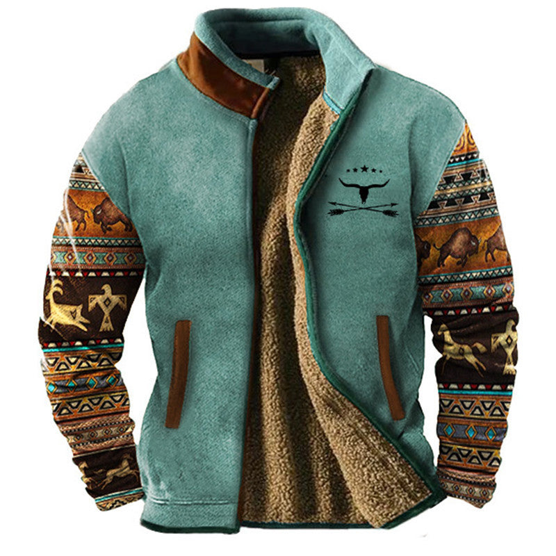 Veste en polaire légère pour homme, coupe décontractée pour un usage quotidien