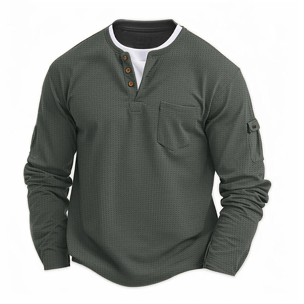 Chemise homme à manches longues en coton, coupe moderne, disponible en plusieurs coloris