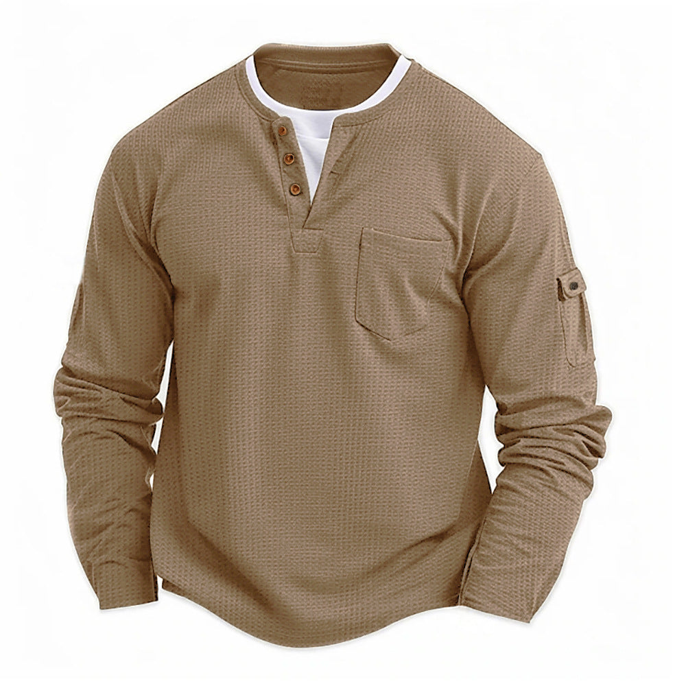 Chemise homme à manches longues en coton, coupe moderne, disponible en plusieurs coloris