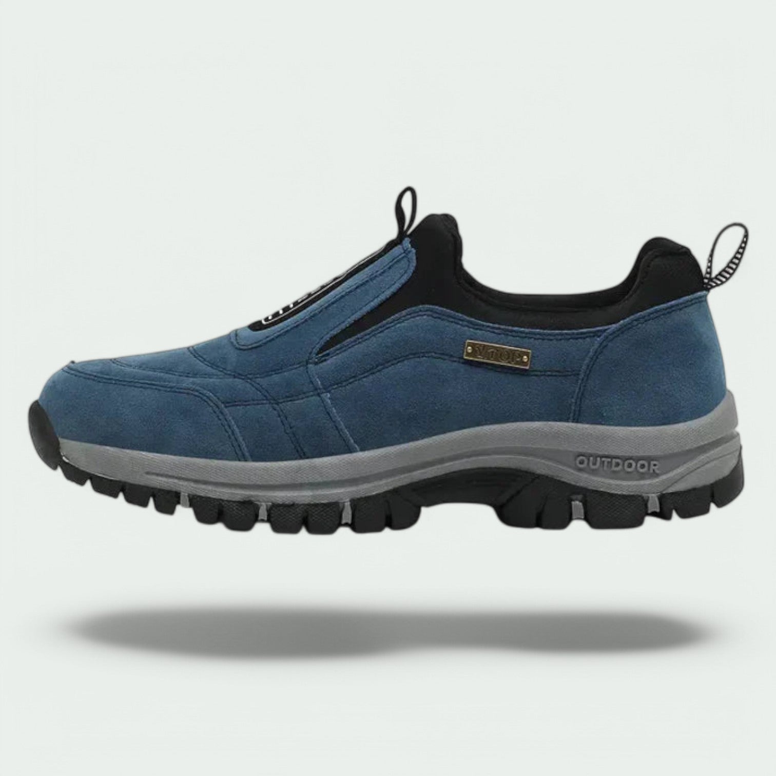Chaussures de promenade orthopédiques pour homme à semelle antidérapante