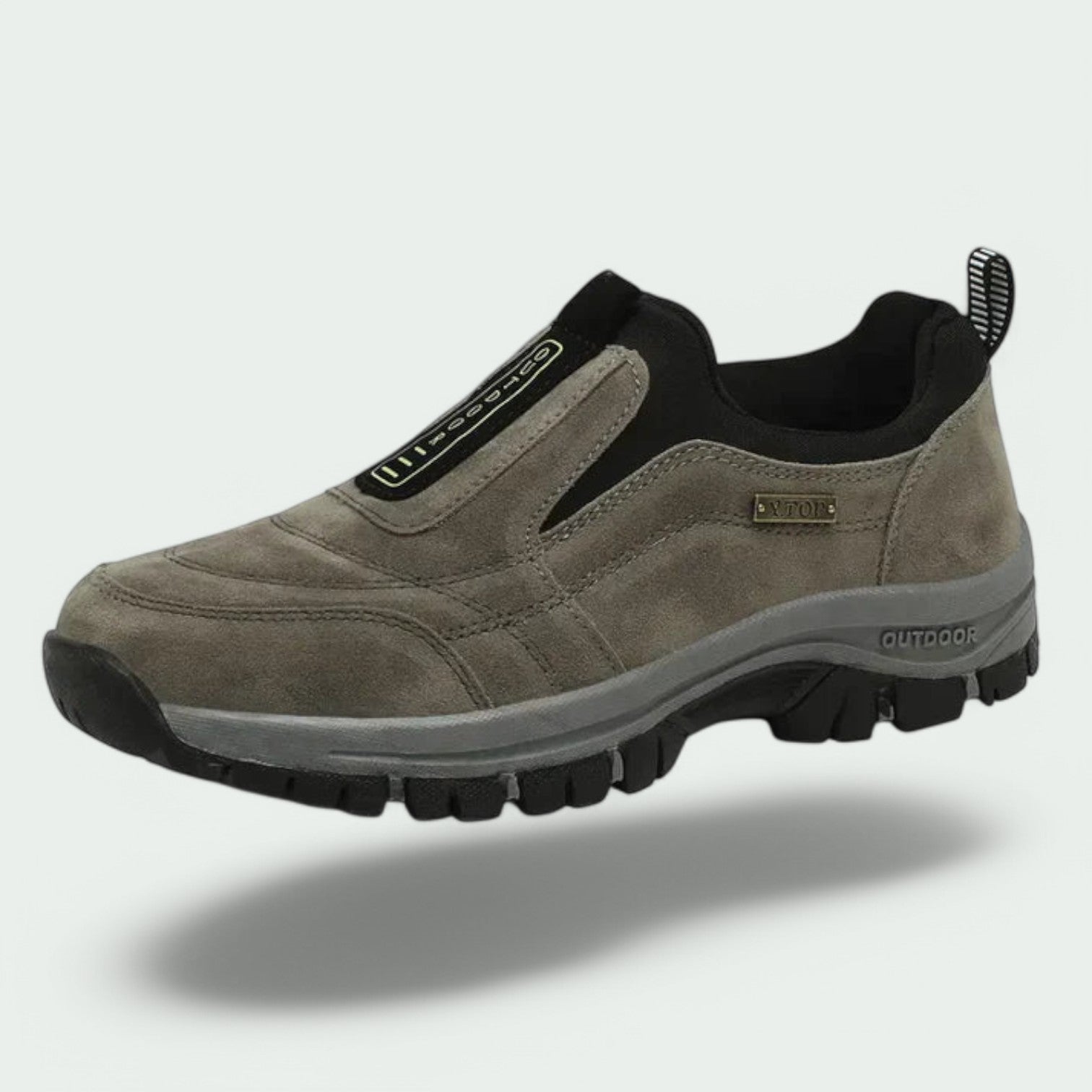 Chaussures de promenade orthopédiques pour homme à semelle antidérapante