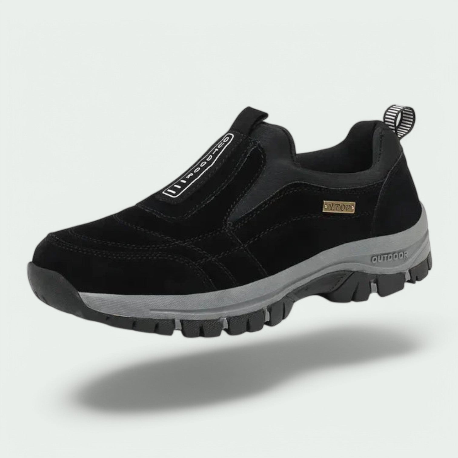 Chaussures de promenade orthopédiques pour homme à semelle antidérapante