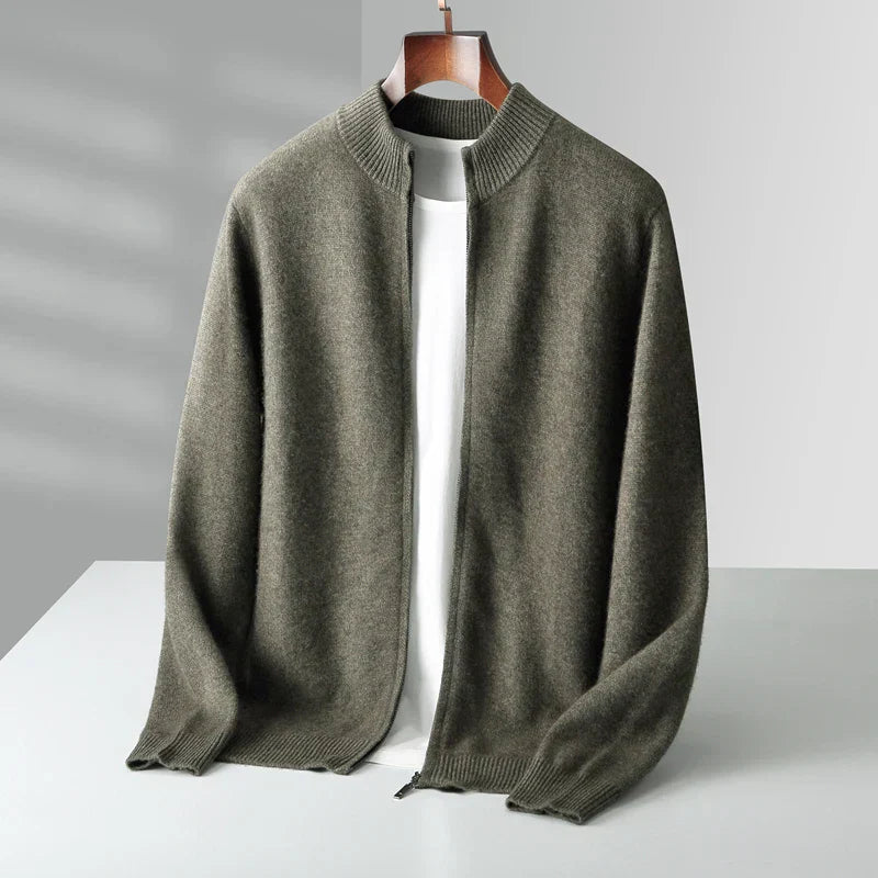 Gilet sans manches en cachemire pour homme, coupe regular, à porter sur une chemise