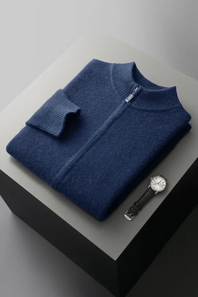 Gilet sans manches en cachemire pour homme, coupe regular, à porter sur une chemise