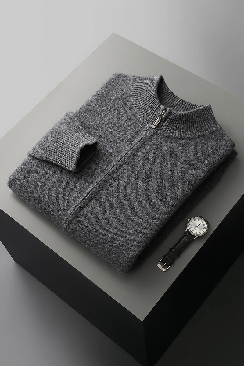 Gilet sans manches en cachemire pour homme, coupe regular, à porter sur une chemise