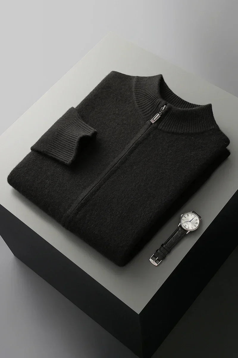 Gilet sans manches en cachemire pour homme, coupe regular, à porter sur une chemise