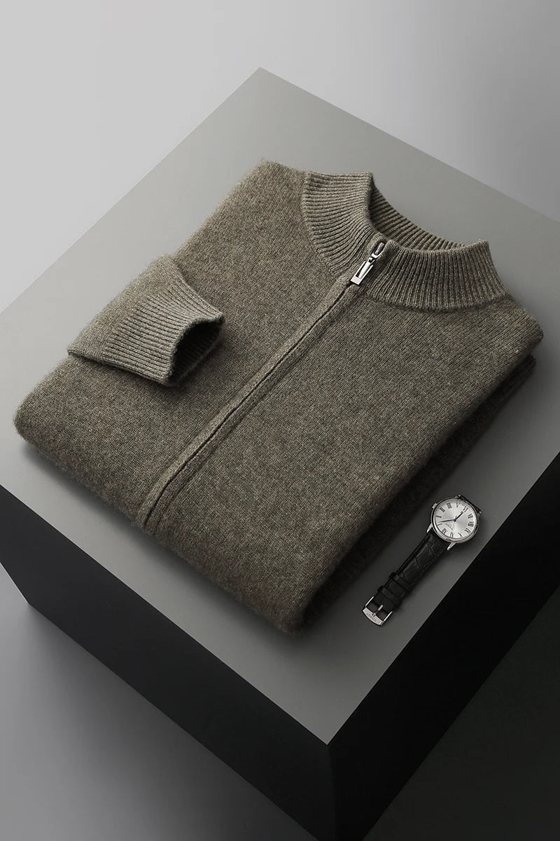 Gilet sans manches en cachemire pour homme, coupe regular, à porter sur une chemise