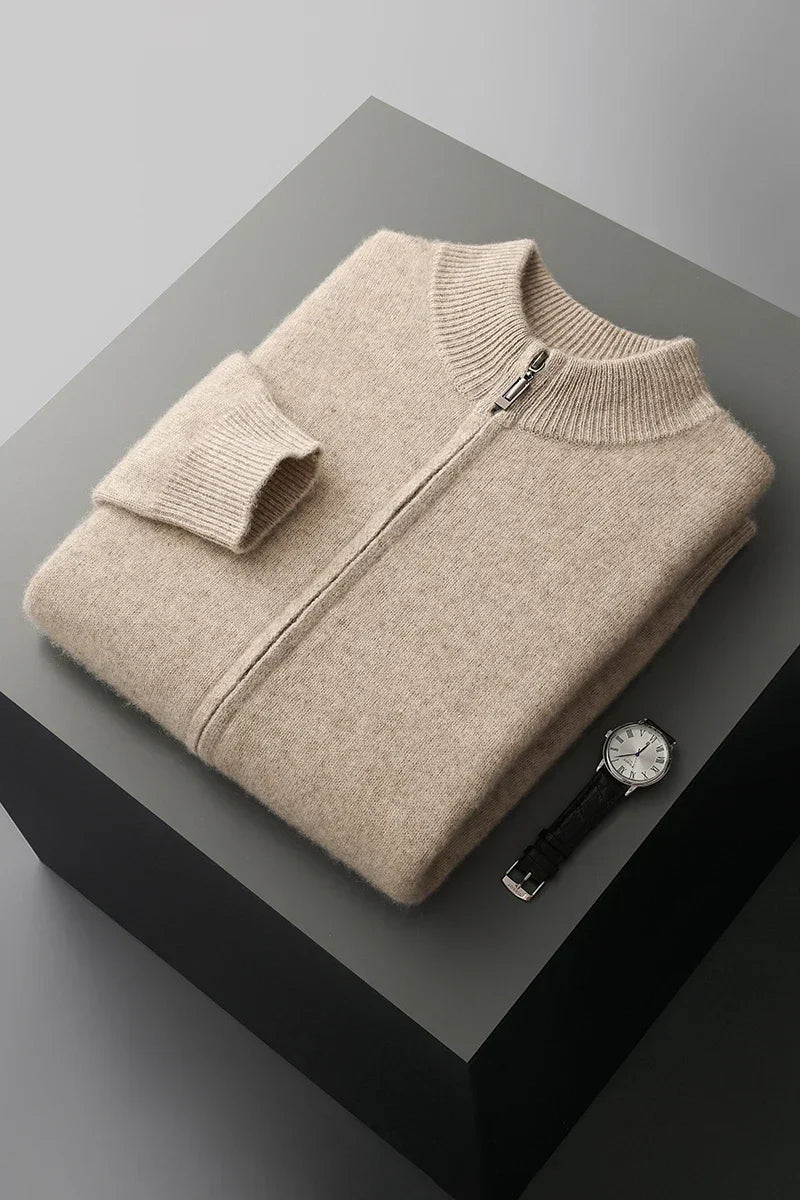 Gilet sans manches en cachemire pour homme, coupe regular, à porter sur une chemise