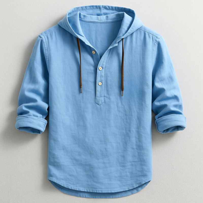 Sweat à capuche pour homme de coupe regular en tissu premium