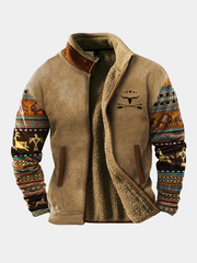 Veste en polaire légère pour homme, coupe décontractée pour un usage quotidien