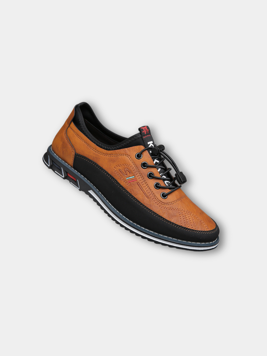 Chaussures raffinées pour homme à la forme épurée, disponibles en plusieurs coloris