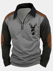Pull automnal en tricot col rond pour homme, coupe regular, décliné en plusieurs coloris