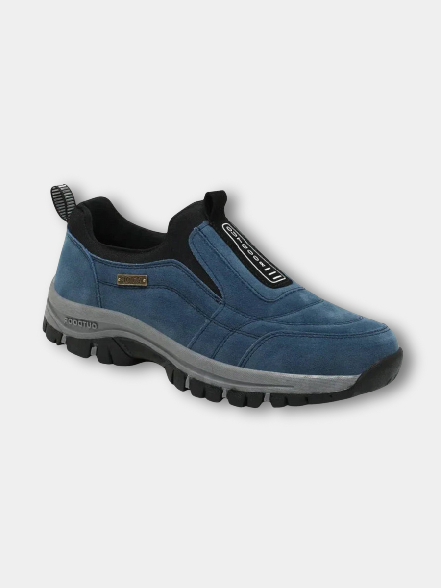 Chaussures de promenade orthopédiques pour homme à semelle antidérapante