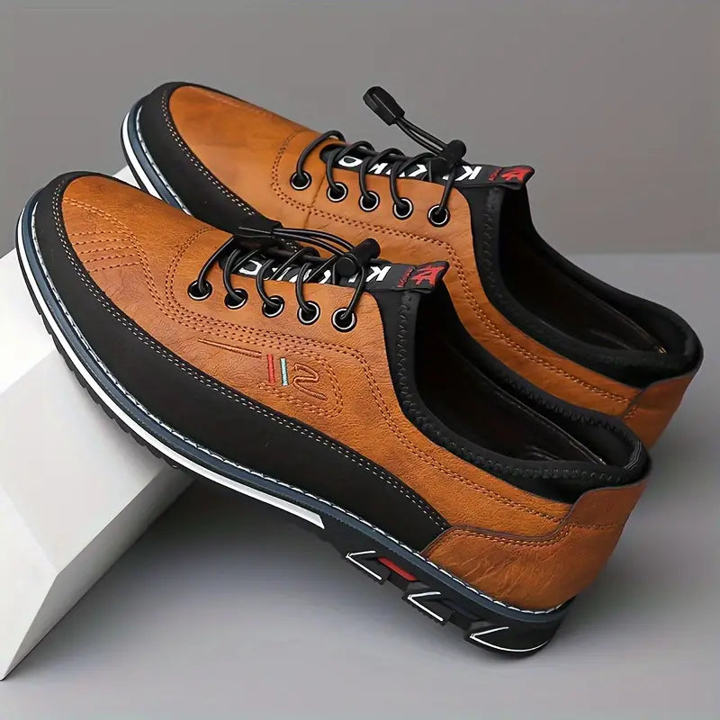 Chaussures Oxford en cuir vegan pour homme, design classique fait main en Italie