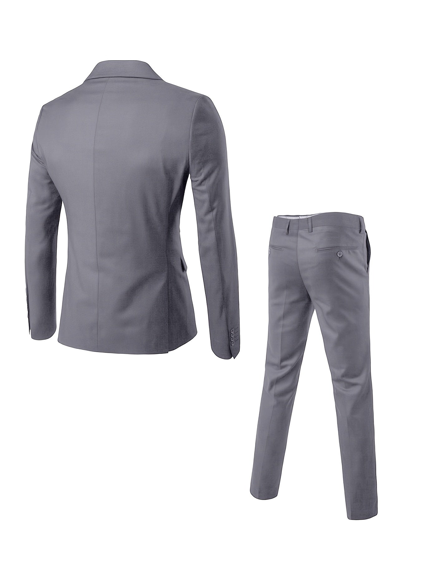 Costume deux pièces coupe slim pour homme en bleu marine